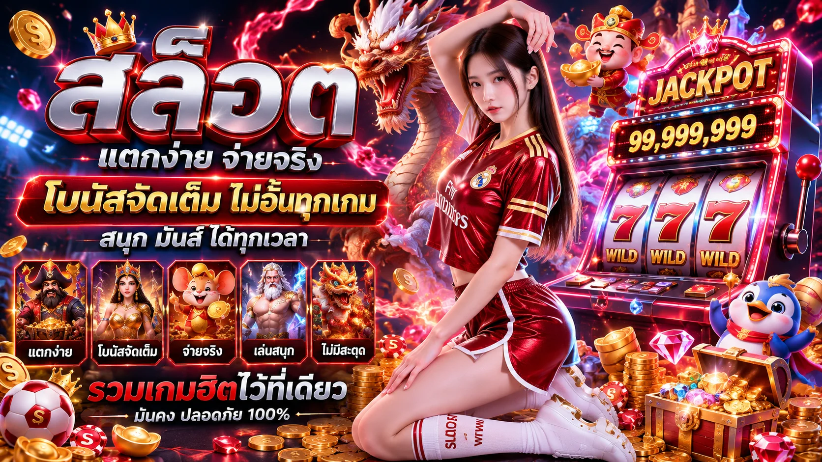 หน้าทดลองเล่นเกมสล็อตค่าย PG บน UNEW9
